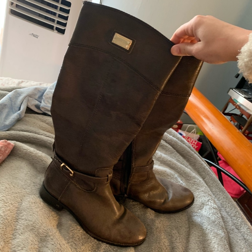 brown antonio melani boots
